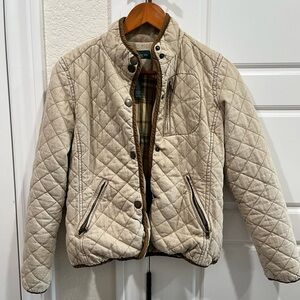 Ralph Lauren tan quilted Jacket
